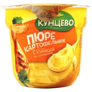 Картофельное пюре Кунцево с курицей по-домашнему 40 гр